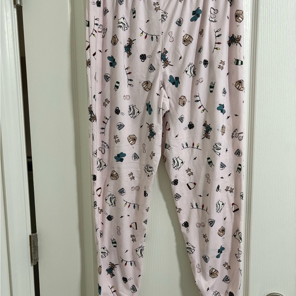 Kate Spade Festive Pajama Set - Cream and Pink - Picture 6 of 7